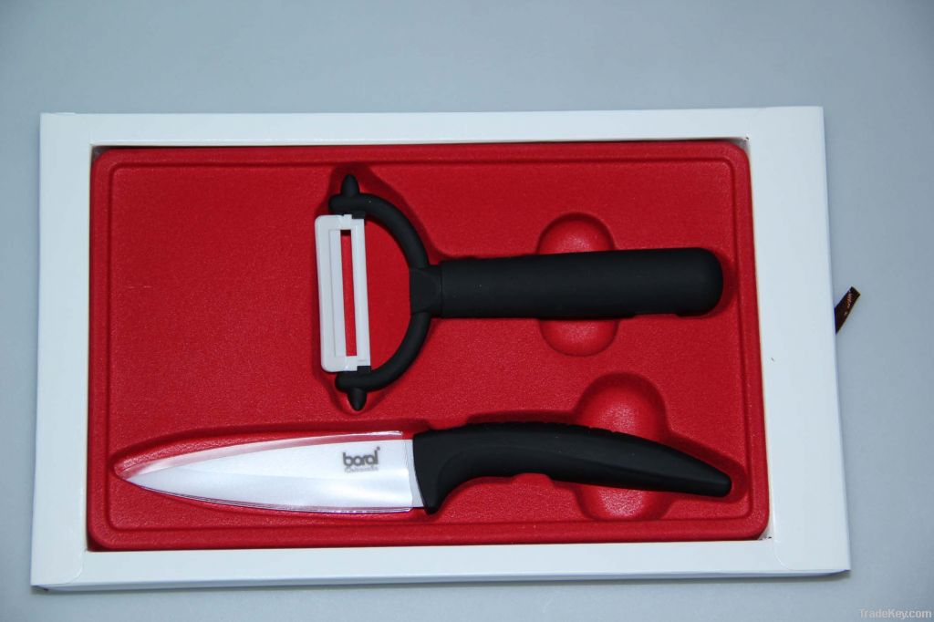 Set package for Fine Ceramic Knife and Peeler