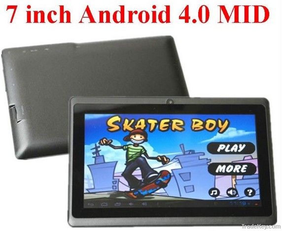 Hotting selling, 7inch touch screen tablet with A13 , cheapest tablet