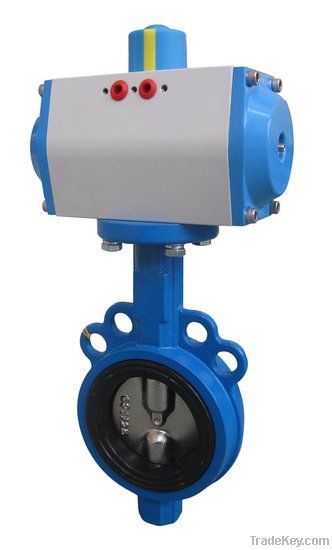 pneumatic butterfly valve