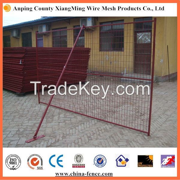 PVC Coated Portable Canada Temporary Fence Price