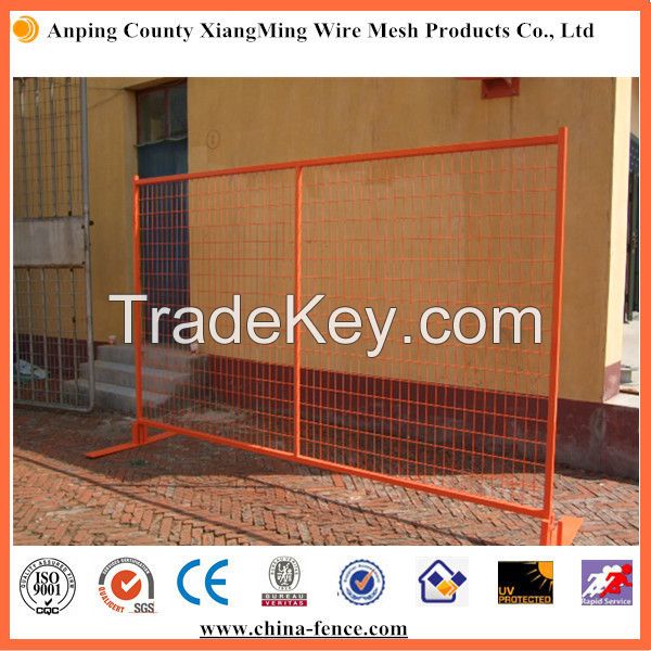 PVC Coated Portable Canada Temporary Fence Price