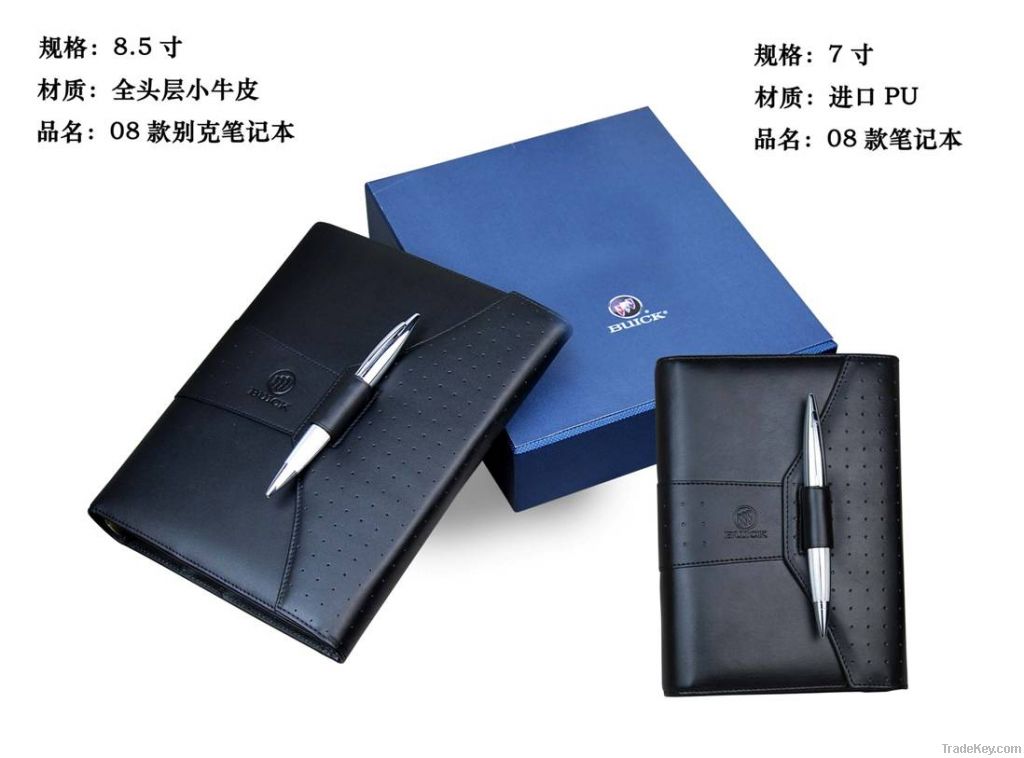 notebook , leather collection