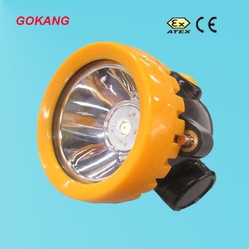 LED cordless miners cap lamp, mining cap lamp, miners head lamp, ATEX approved