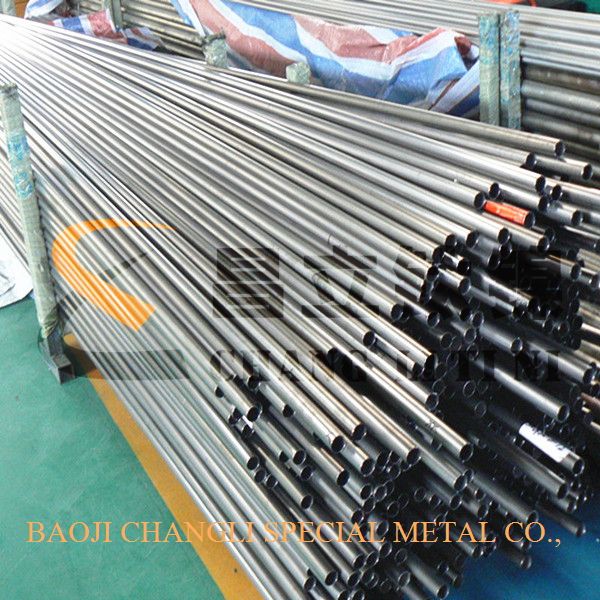 good quality astm b338 gr2 titanium pipe for heat exchanger