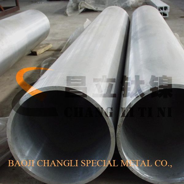 good quality astm b338 gr2 titanium pipe for heat exchanger