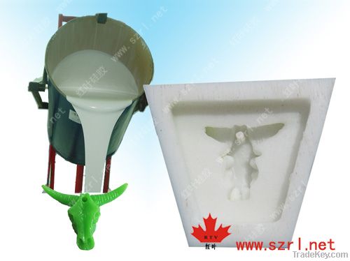 Molding silicone rubber