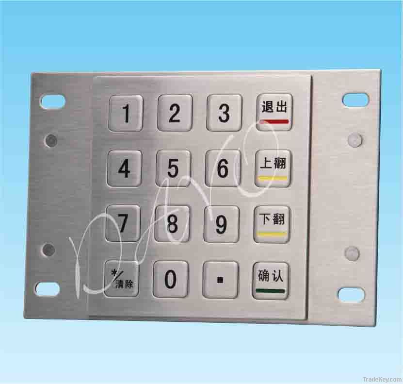 Metal Non-Encryption Keyboard D-8203