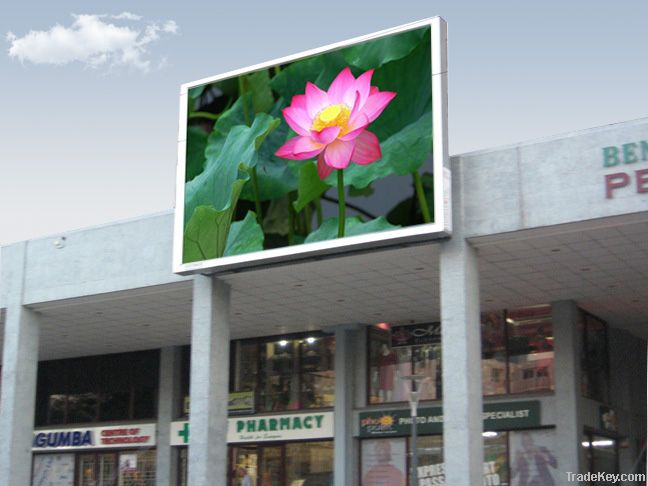 P10 outdoor ads full color led display