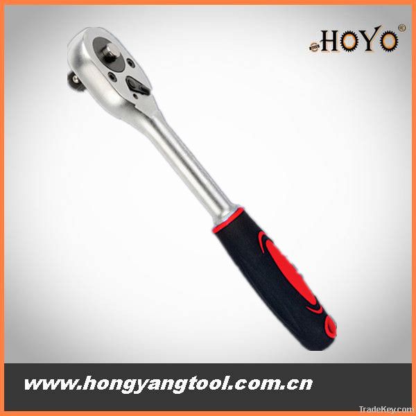 1/2", 3/8", 1/4"-24Teeth quick release ratchet wrench for car repairing