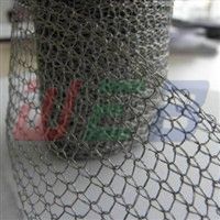 knitted  wire mesh for oil mist&grease filter mesh