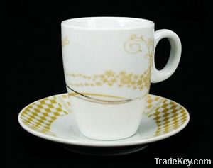 porcelain cup saucer