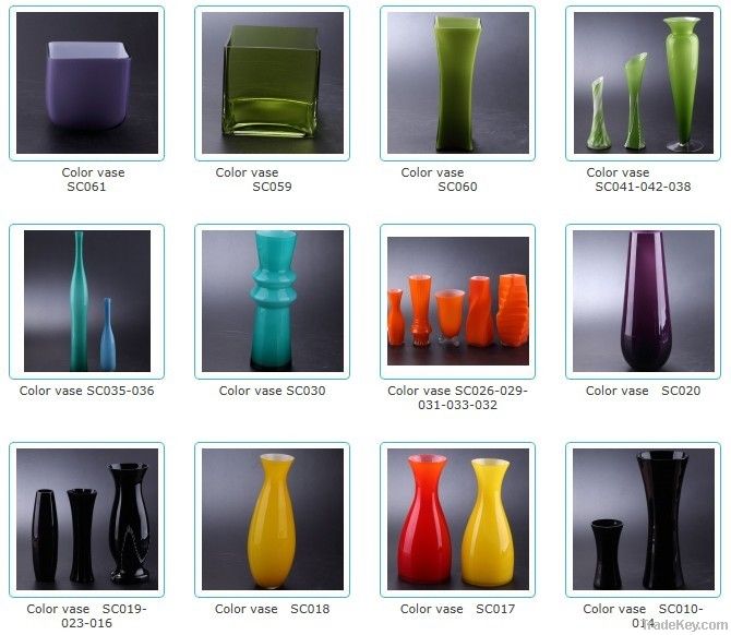 Sophlia glass vases