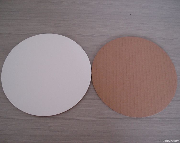 12inch white waxed square cake boards