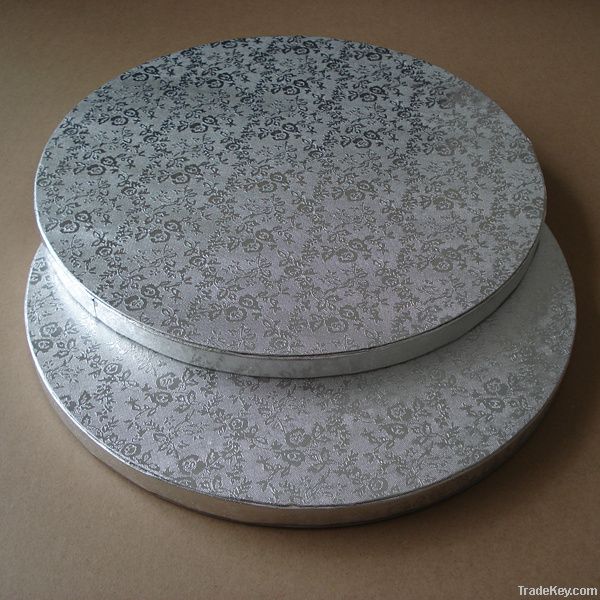 Wedding silver cake cardboard cake circles