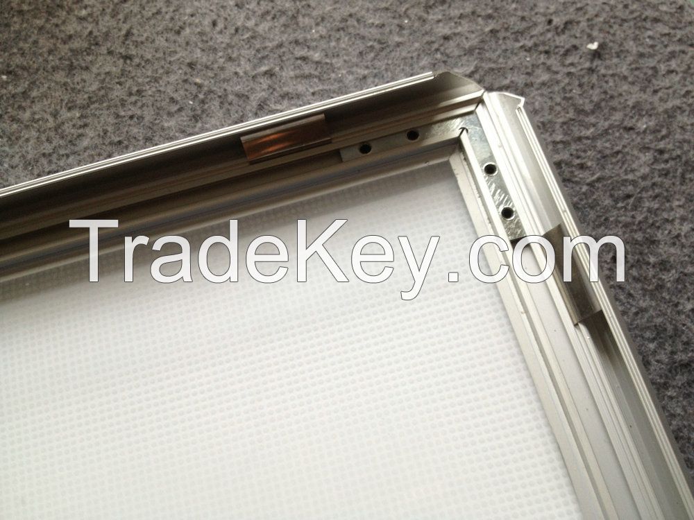 LED aluminum snap frame slim light box