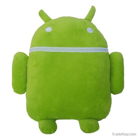 Android Plush toy cushion android stuffed soft toy android toy pillow