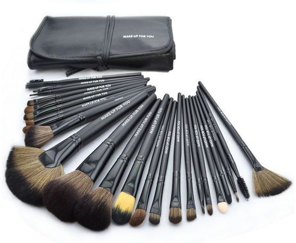 Hot Sell Black 24pcs Makeup Brush Set Wholesale