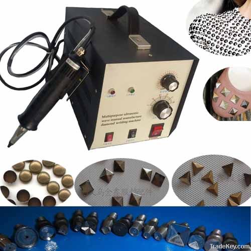 ultrasonic hotfix nailhead setter machine