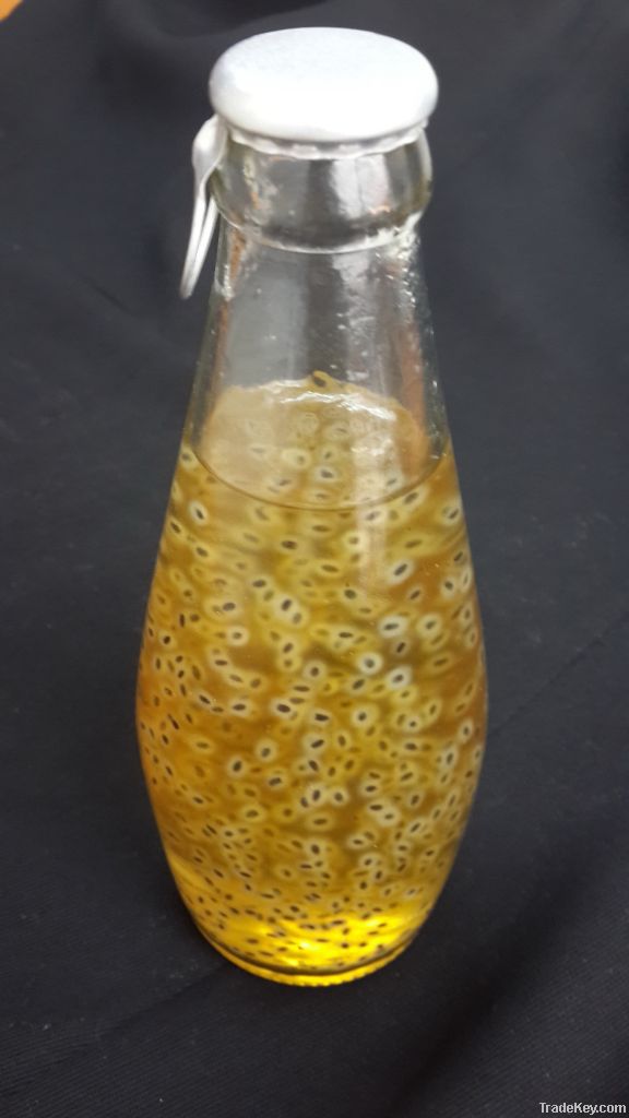 Basil Seed Drink With Honey 300ml In Glass Jar