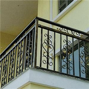 wrought iron balcony &Stairs guardrail 