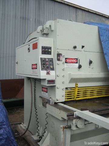 PACIFIC HYDRAULIC PLATE SQUARING SHEAR