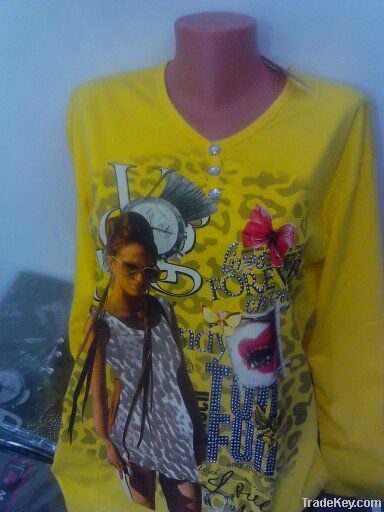 ladies t-shirt, tunic and Blouses