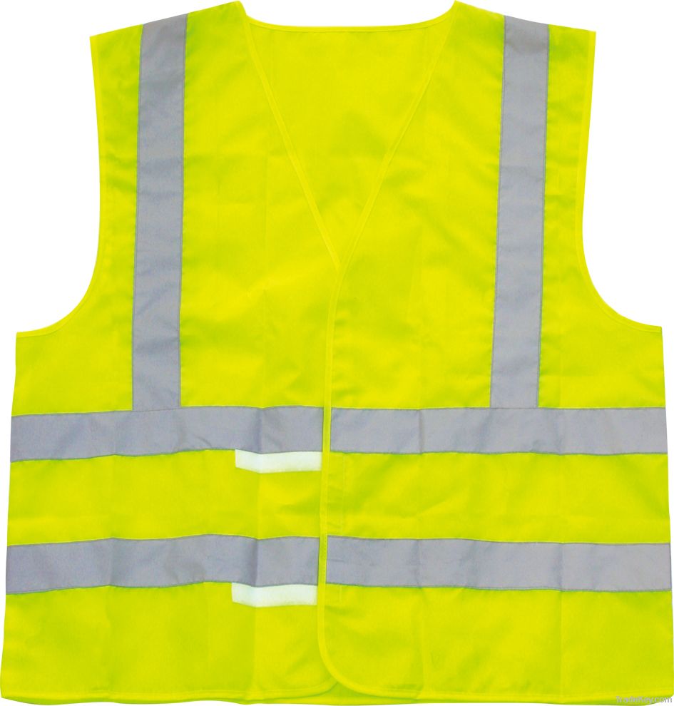 Traffic reflective safety vest meet CE EN471 and ANSI standard