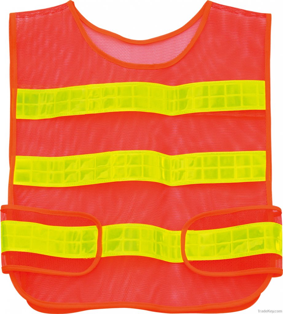 Traffic reflective safety vest meet CE EN471 and ANSI standard