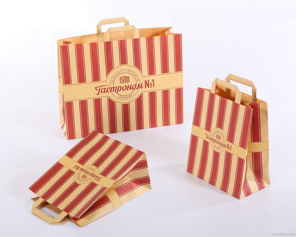Hot Sale Kraft Paper Bag For Shopping