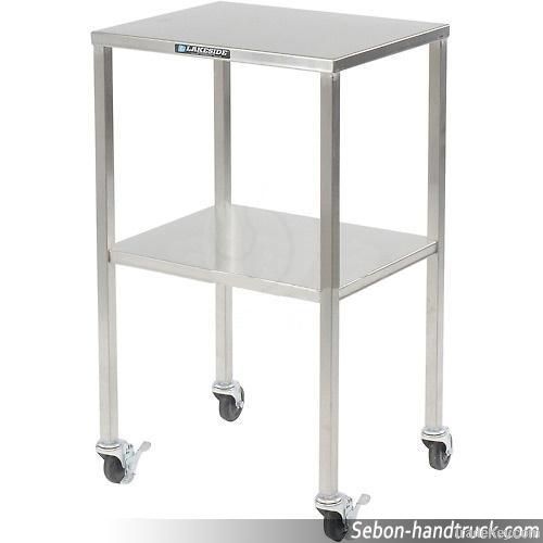 Stainless steel sorting trolley, multi-purpose trolley RCS-0251