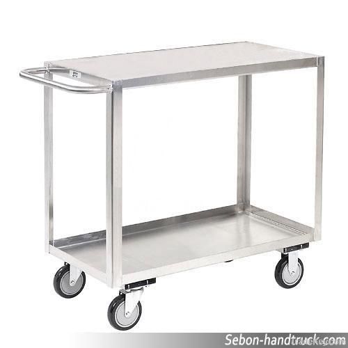 RCS-0252 A stainless steel sorting trolley, multi-purpose trolley