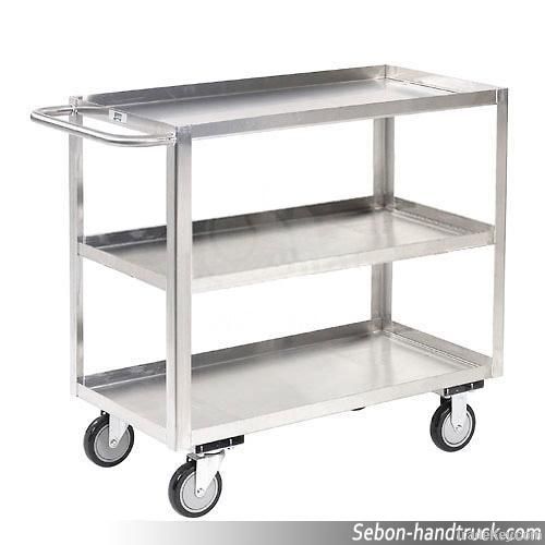 RCS-0325 A stainless steel sorting trolley, multi-purpose trolley