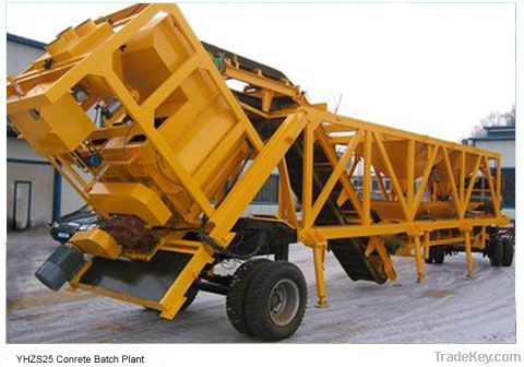 YHZS25 Mobile Concrete Plant