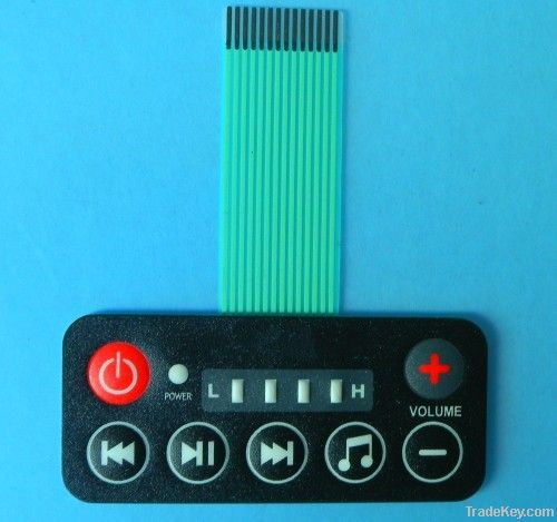 industrial matrix tact membrane switch