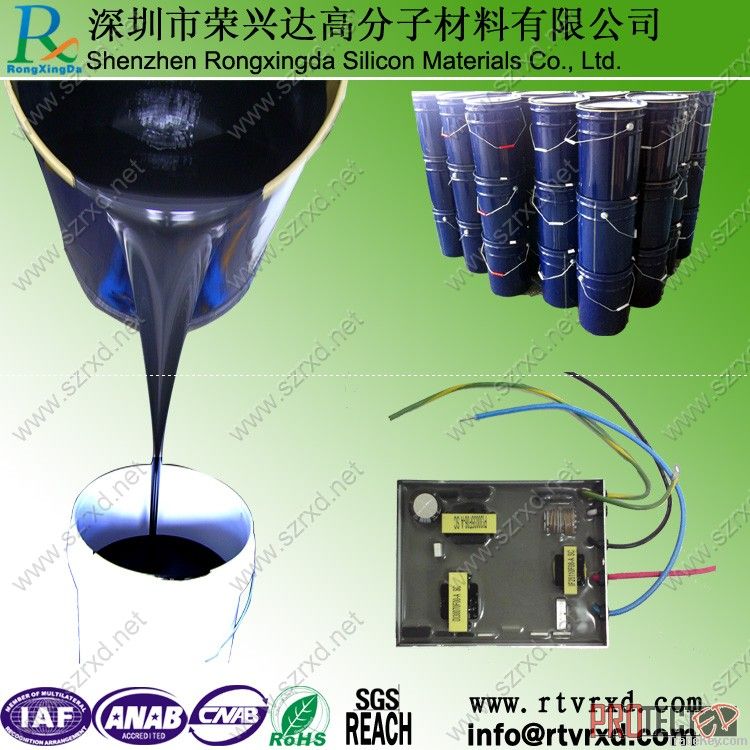 Condensation electronic potting silcione rubber