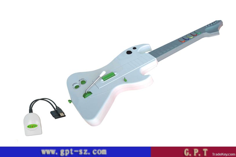 Wireless Guitar For Ps2/ps3/wii/xbox360 Console