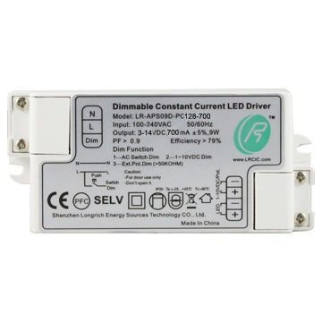 1-10V Dimmable LED Driver 9W