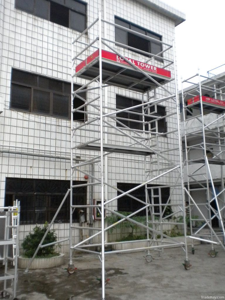 aluminum mobile scaffold tower