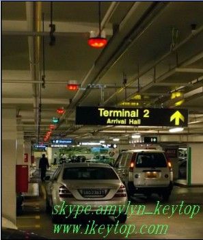 KEYTOP indoor parking guidance system with parking status indicator