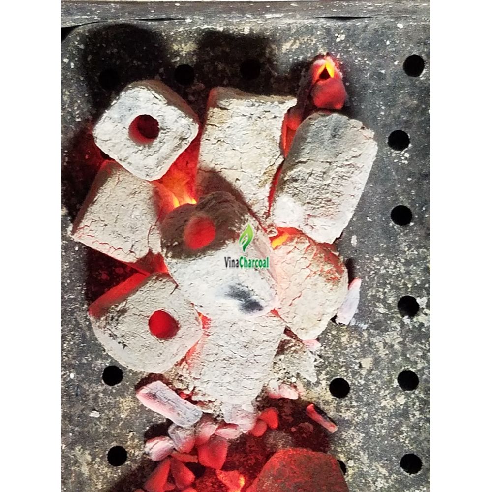 Ecologically Pure Wood Briquette Charcoal for Professional Grilling