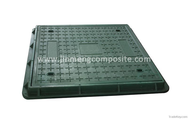 SMC Round and Vented Composite Manhole Cover for water department