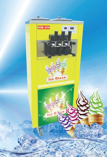 2+1 mixed flavors CE RoHS approved ice cream machine/ice cream maker