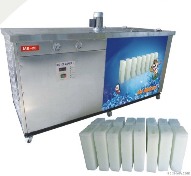 high production CE RoHS approved block ice machine/ice block machine