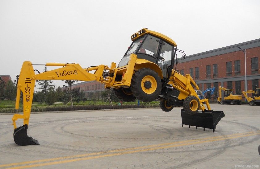 New style 7tons Small Backhoe Loader Yugong Brand with Cummins engine
