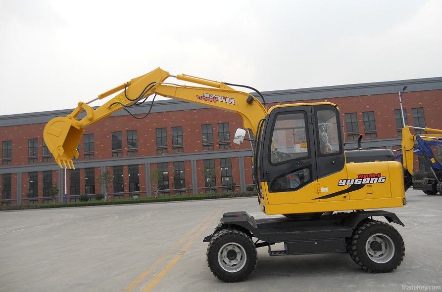 Yugong Brand NEW full hydraulic 6ton wheel excavator 4WD WYL65