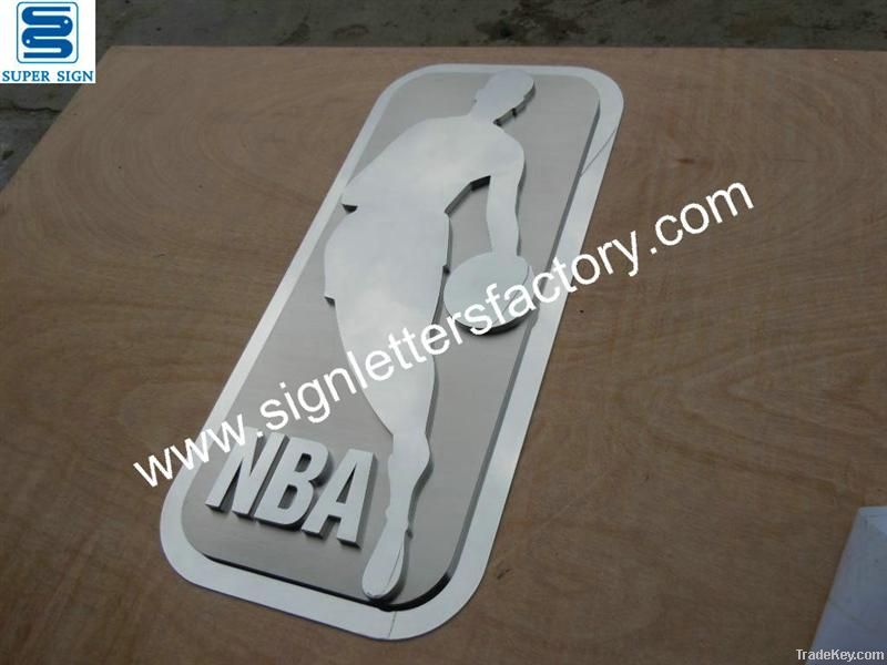 stainless steel signage