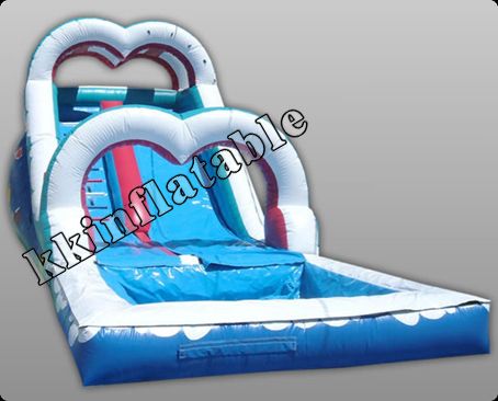inflatable slide, inflatable water slide, water game