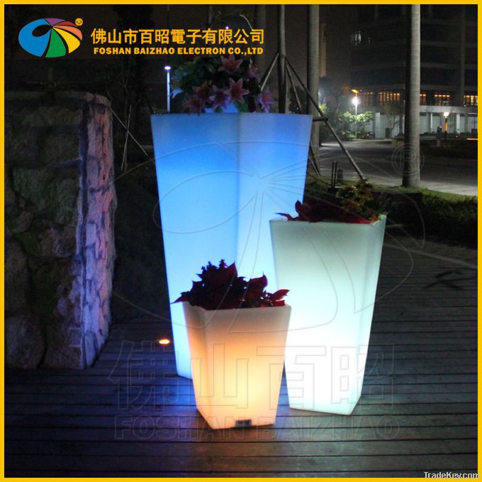 LED waterproof remote control flower pot