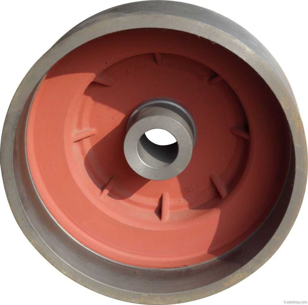 Casting rotor magnetic yoke of elevator