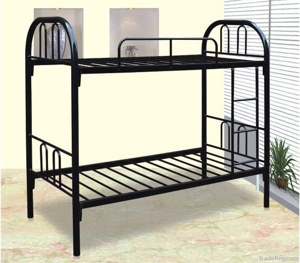 metal bunk bed with slide